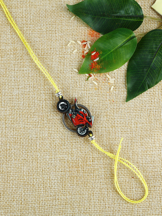 Red Bike Kid's Rakhi - Default Title (RK2105)