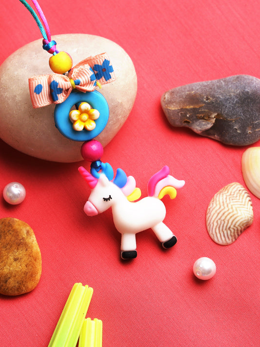 Unicorn Lumba Kids Rakhi - Only Rakhi (RK22351)