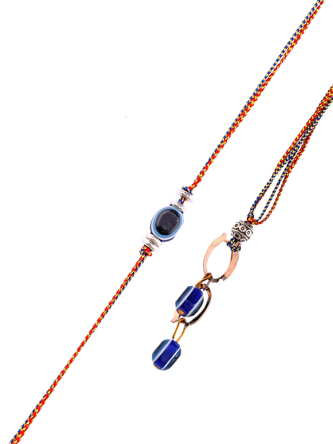 Nazar Raksha Prestigious Bhaiya Bhabhi Rakhi Set - Only Pair (RP2333)