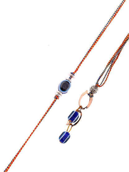 Nazar Raksha Prestigious Bhaiya Bhabhi Rakhi Set - Only Pair (RP2333)
