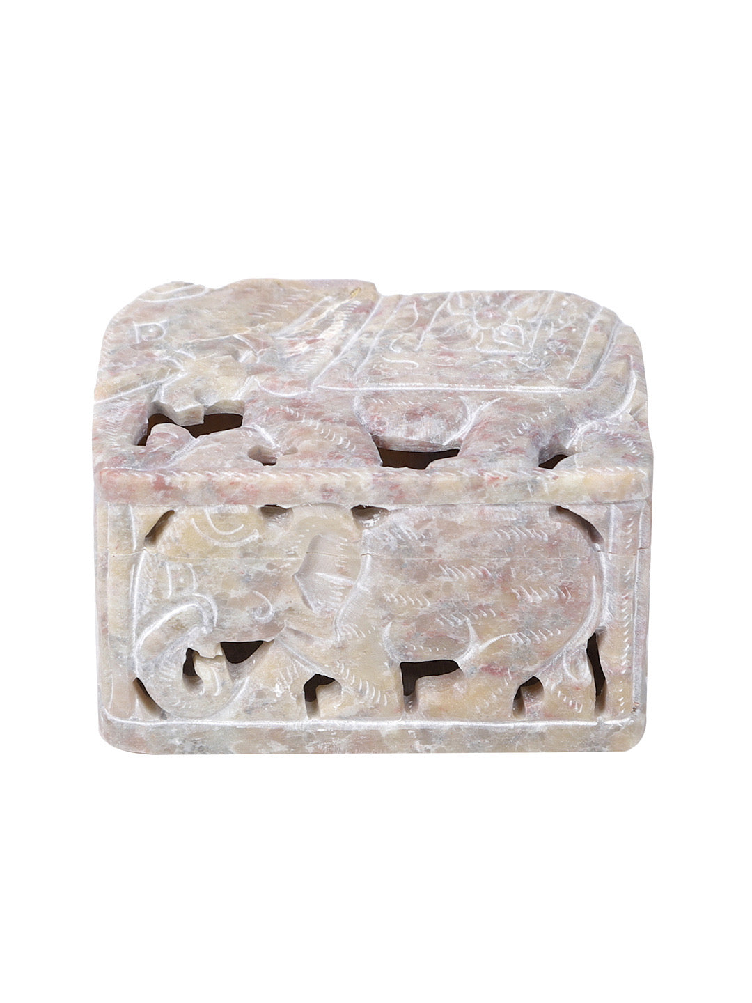 Soapstone Jewellery Box - Default Title (SA2210)