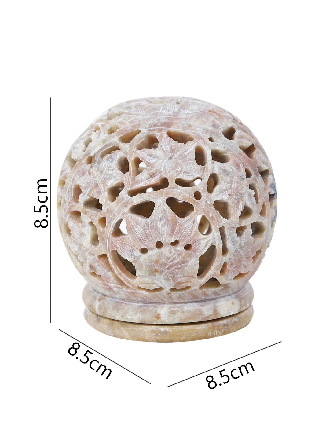 Stone Tealight/Candle Holder - Default Title (SA2216B)