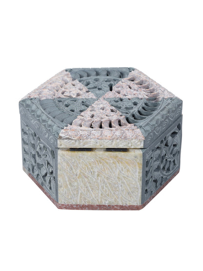 Hexagonal Multipurpose Storage Box - Default Title (SA2221A)