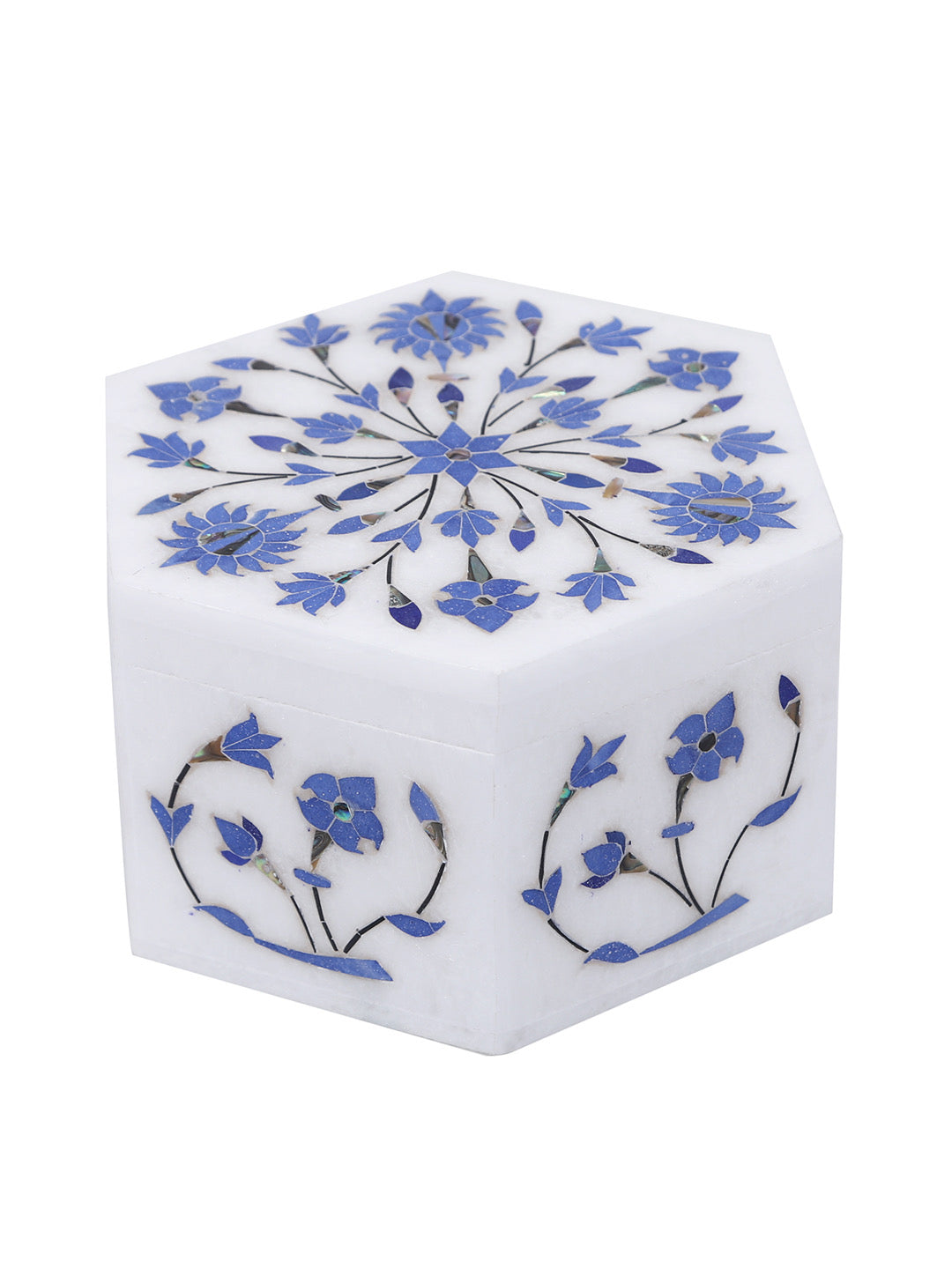 Blue & White Storage Box - Default Title (SA2222B)