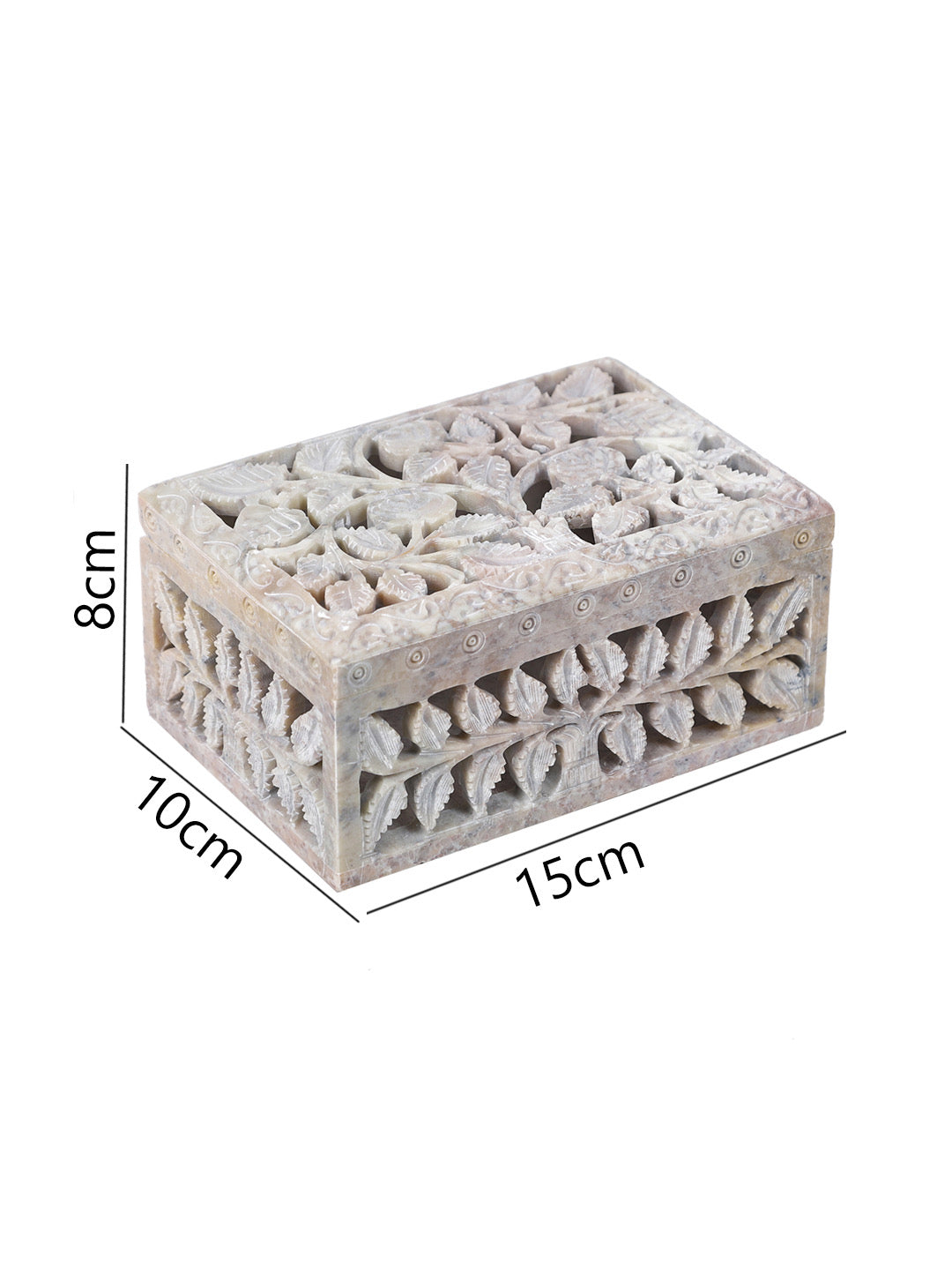 Stone Jewellery Box - Default Title (SA2233)