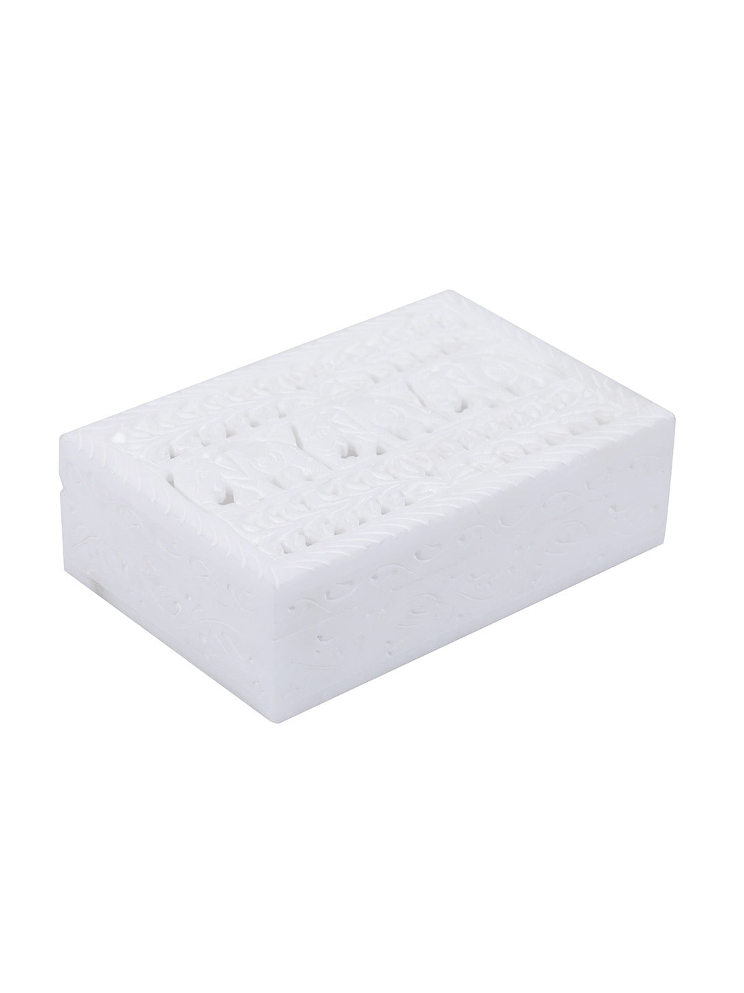 White Stone Storage Box - Default Title (SA2242C)