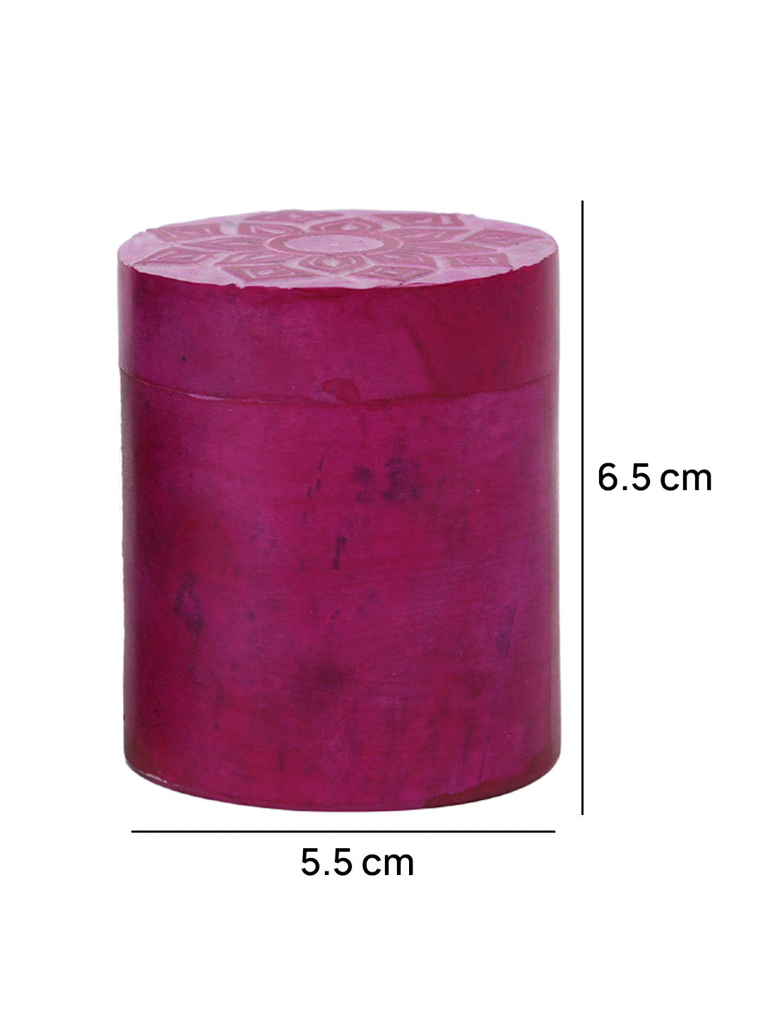 Pink Cylindrical Storage Box - Default Title (SA2251PI)