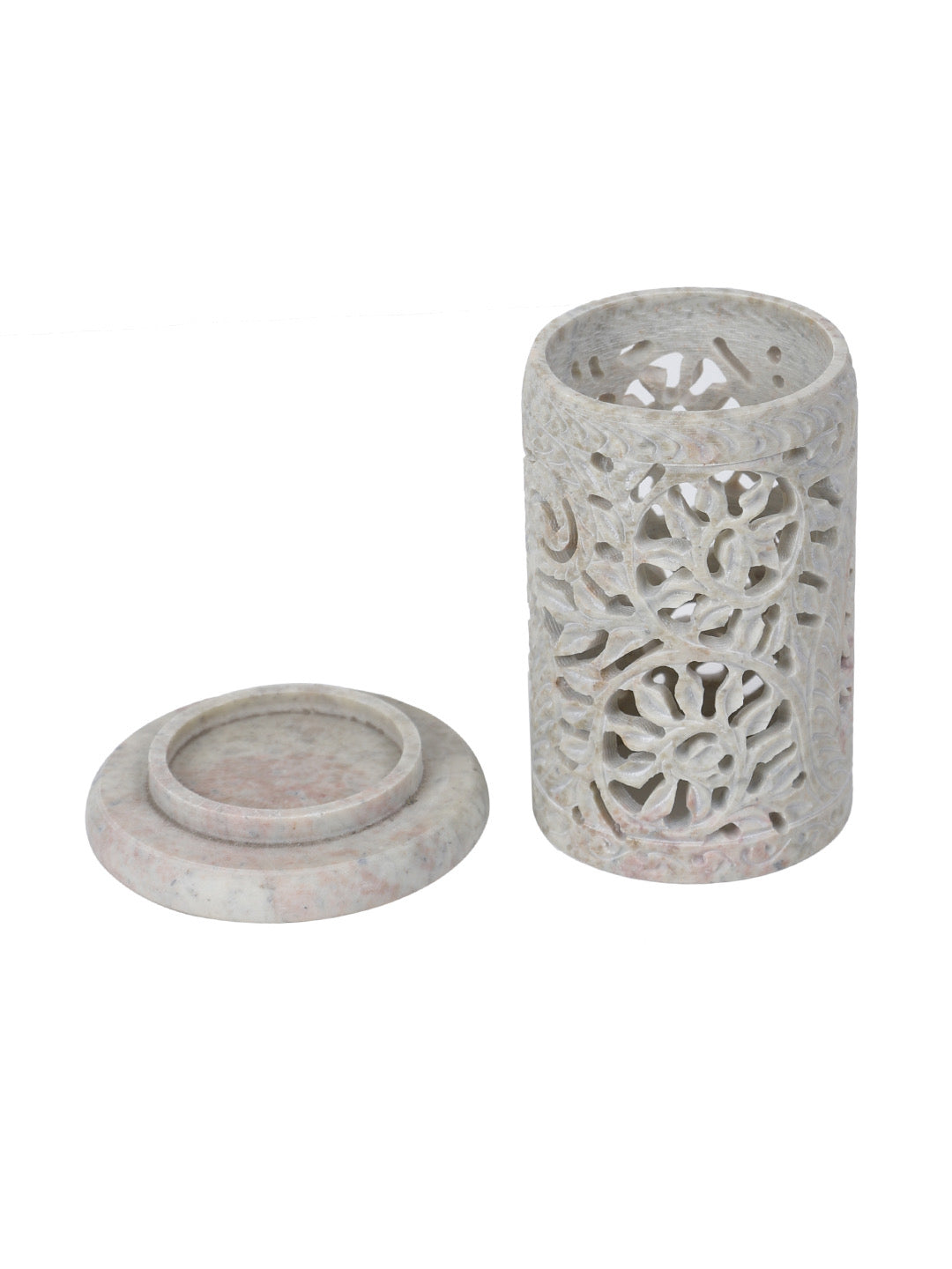 Soapstone Tealight/Candle Holder - Default Title (SA2266C)