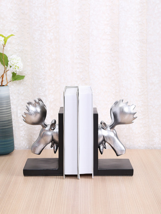 Silver Reindeer Book Holder - Default Title (SHOW19302)