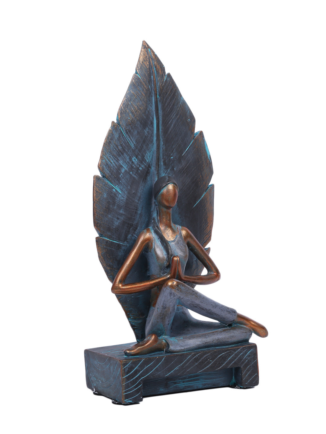 Calm and Composed Yoga Leaflet Statue - Default Title (SHOW19369)