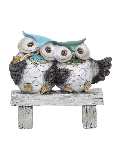 High Spirited Owl Pair Statue - Default Title (SHOW19414)