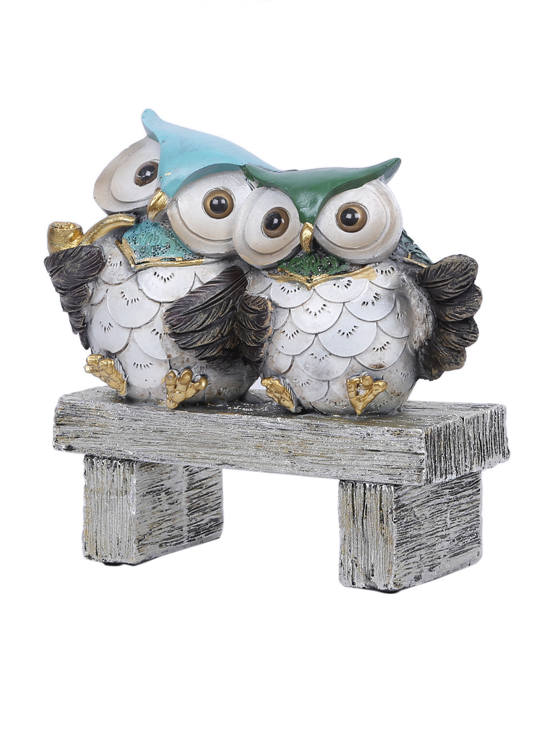 High Spirited Owl Pair Statue - Default Title (SHOW19414)