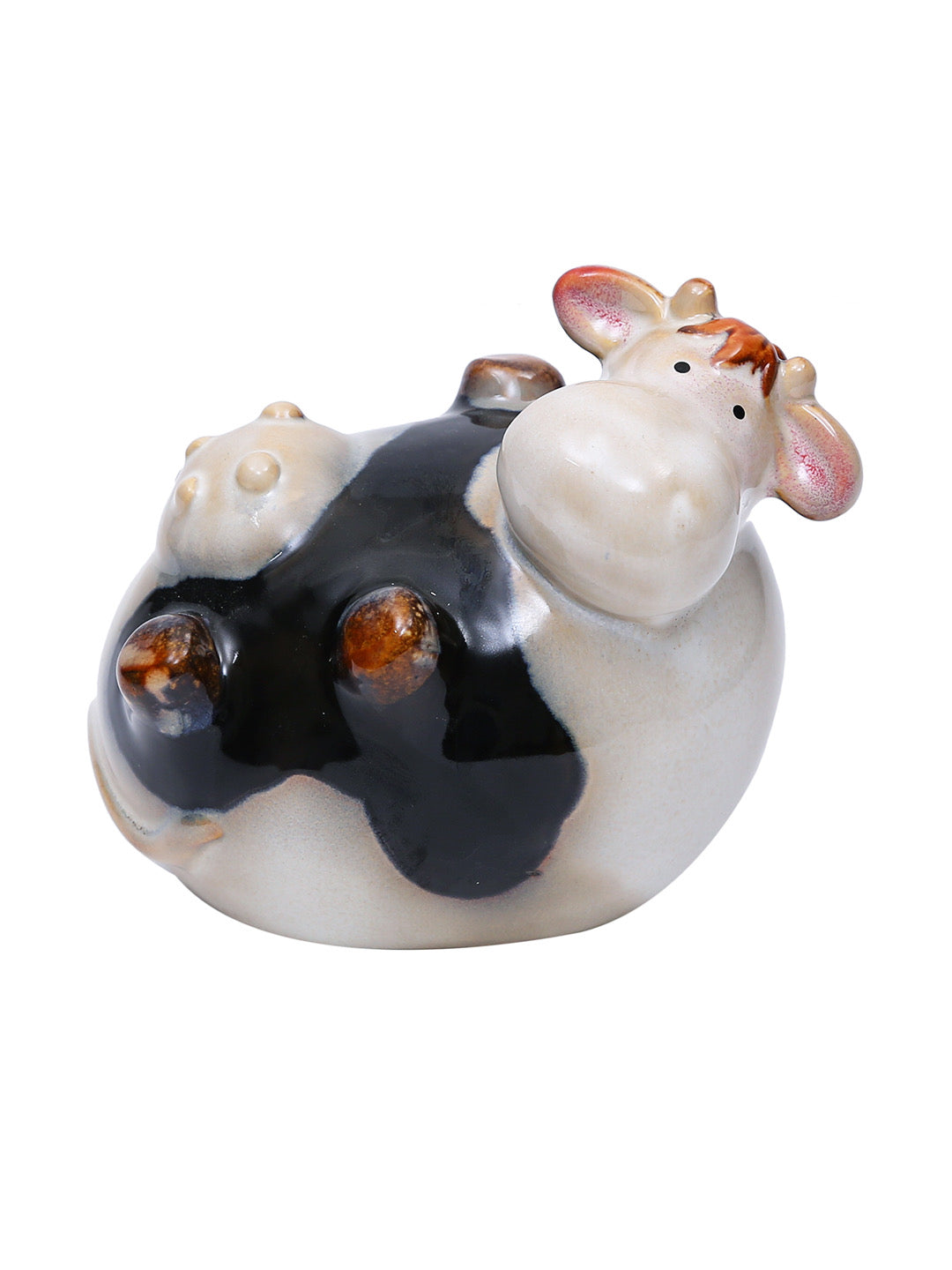 Brawny and charming Ceramic Cow Showpiece - Default Title (SHOW19572)