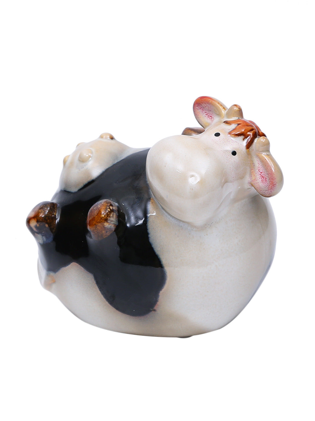 Brawny and charming Ceramic Cow Showpiece - Default Title (SHOW19572)