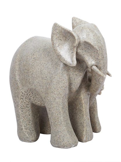 Insightful and perceptive Elephant and Baby Statue - Default Title (SHOW19643)