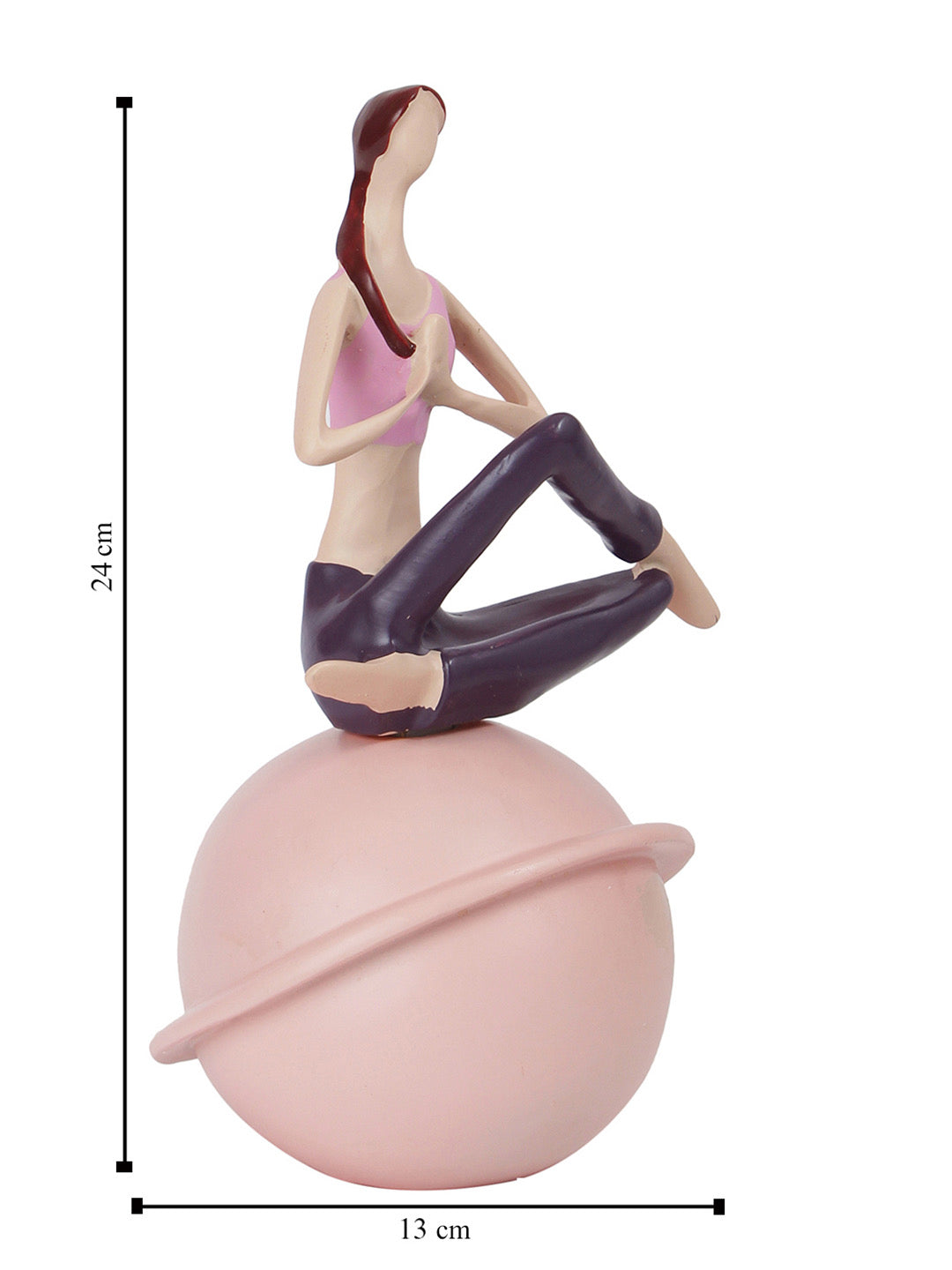 Healthy Yoga Pose Figurine in Raisin - Default Title (SHOW20109PI)