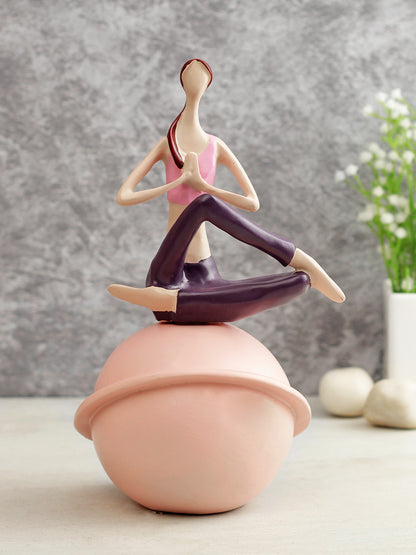 Healthy Yoga Pose Figurine in Raisin - Default Title (SHOW20109PI)