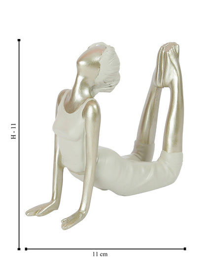 Healthy Yoga Pose Figurine in Raisin - Default Title (SHOW2088GO)