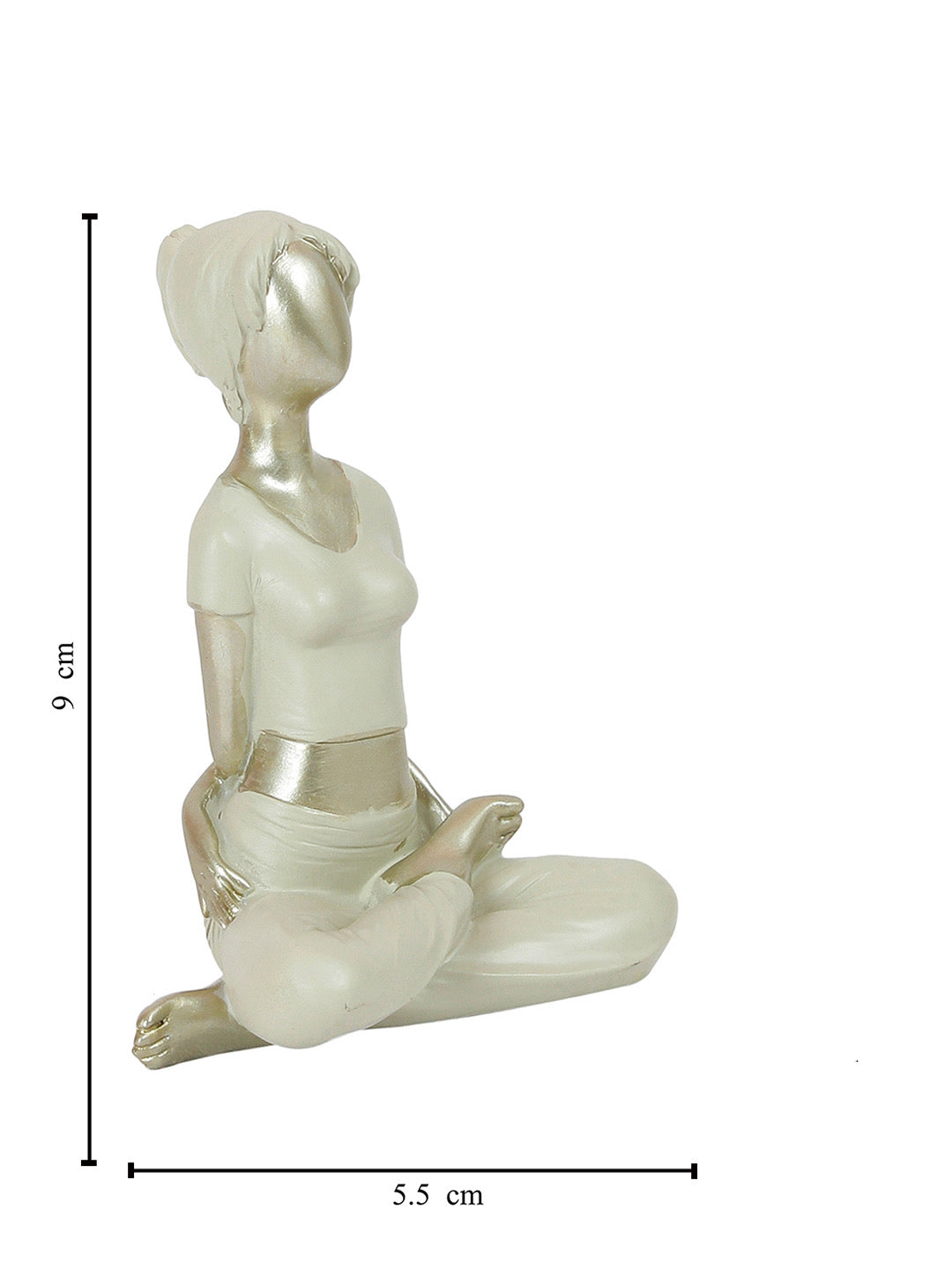 Healthy Yoga Pose Figurine in Raisin - Default Title (SHOW2090GO)