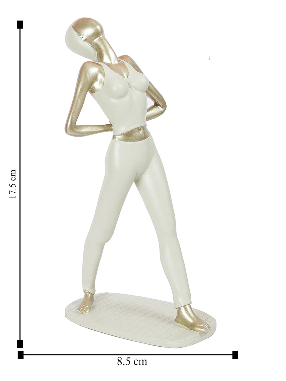 Healthy Yoga Pose Figurine in Raisin - Default Title (SHOW2093GO)