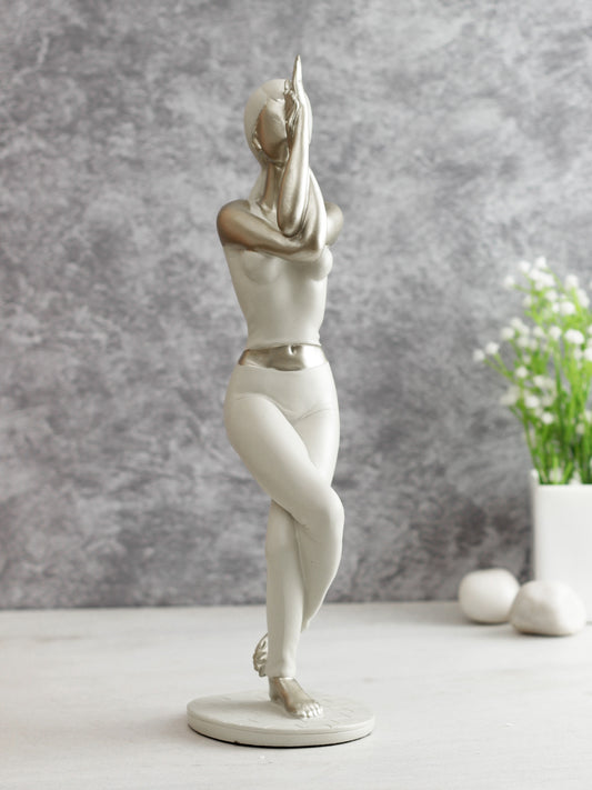 Healthy Yoga Pose Figurine in Raisin - Default Title (SHOW2095GO)