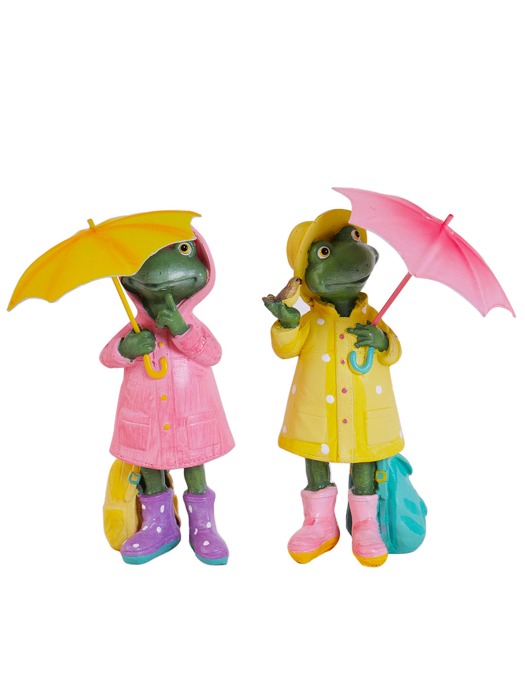 Frog Duo in Rain Showpiece - Default Title (SHOW21195_2)