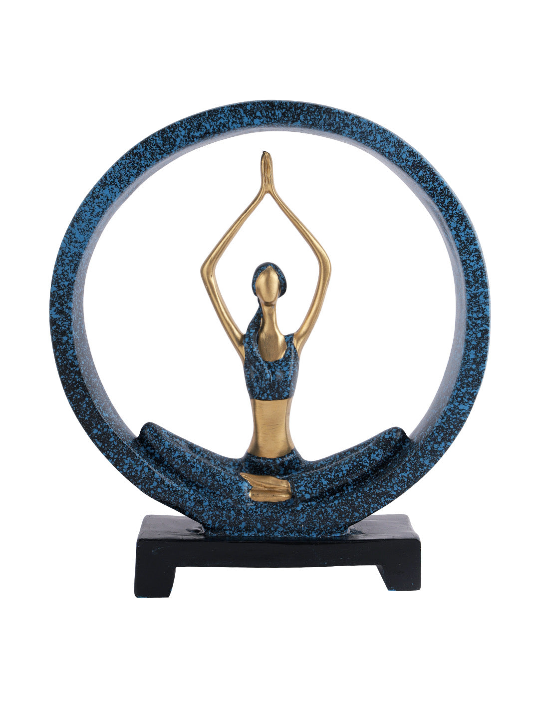 Resin Yoga Lady Figurine - Default Title (SHOW22254)