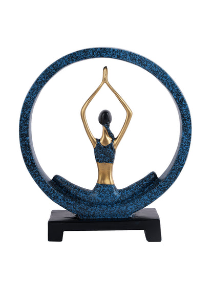 Resin Yoga Lady Figurine - Default Title (SHOW22254)