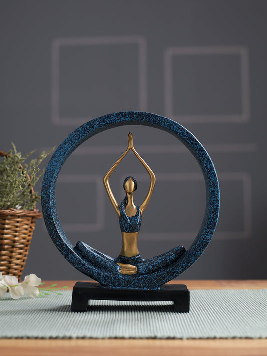 Resin Yoga Lady Figurine - Default Title (SHOW22254)