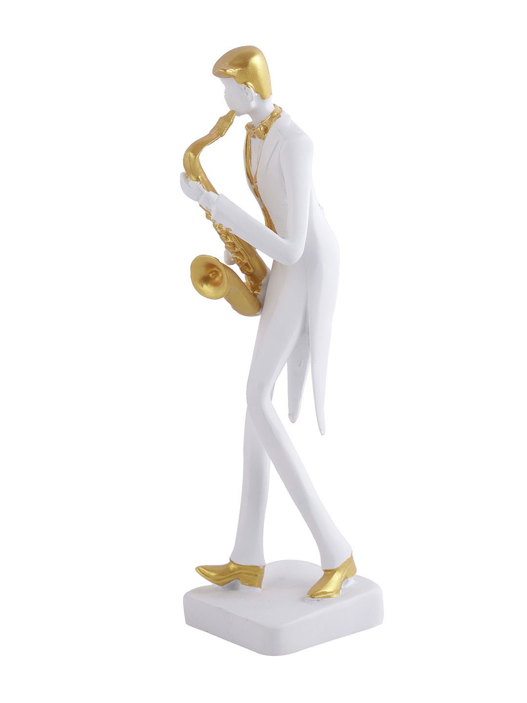 Playing Saxophone Decorative Statue - Default Title (SHOW22342)