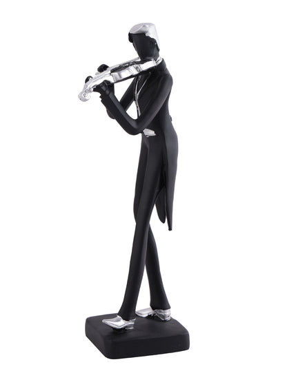 Violin Player Black Showpiece - Default Title (SHOW22346)