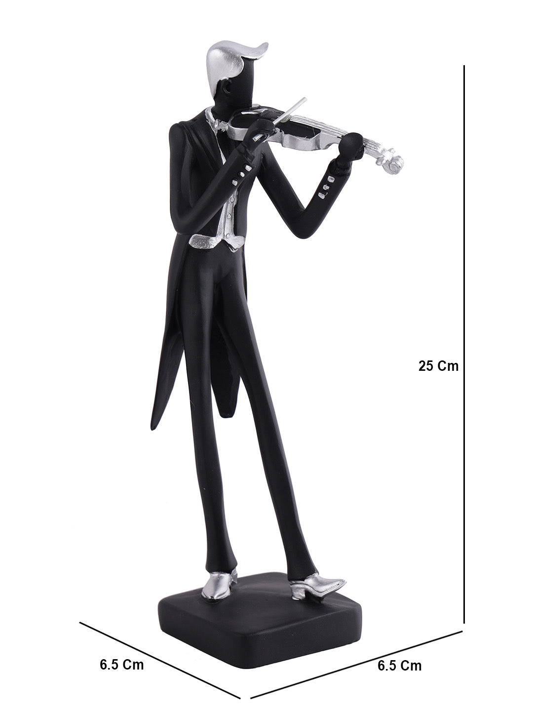 Violin Player Black Showpiece - Default Title (SHOW22346)