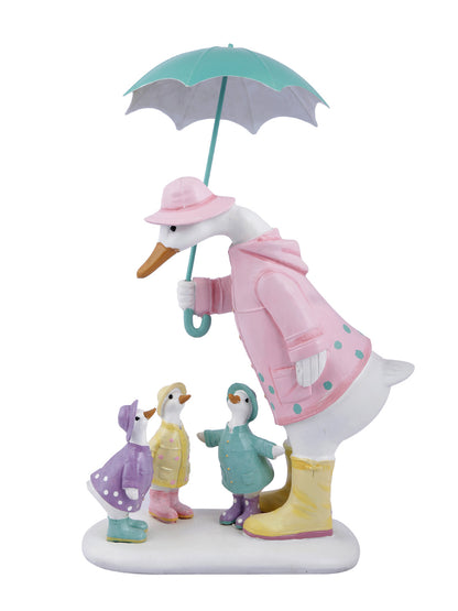 Umbrella Duck Family Showpiece - Default Title (SHOWC22038)