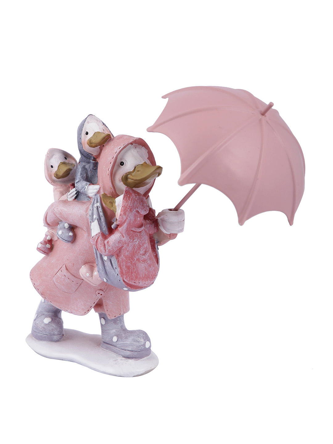 Mother & Children Umbrella Ducklings Showpiece - Default Title (SHOWC22040)