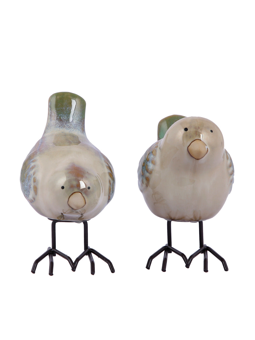 Set of 2 Ceramic Birds - Default Title (SHOWC22063_2)