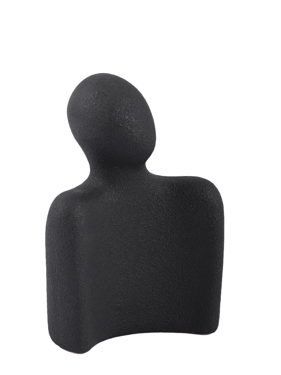 Modern Couple Statues Black Figurine - Default Title (SHOWC22468BL_2)