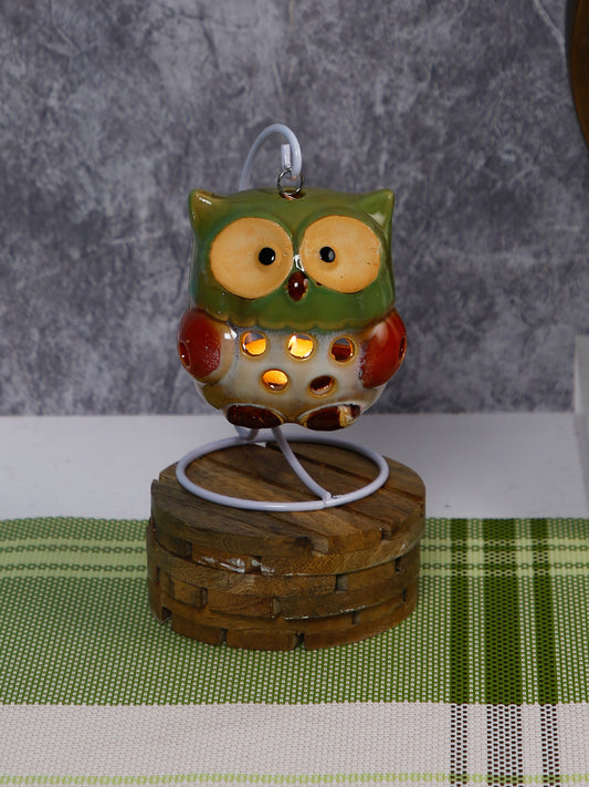 Chandelier Owl Tealight - Default Title (TLT21107)