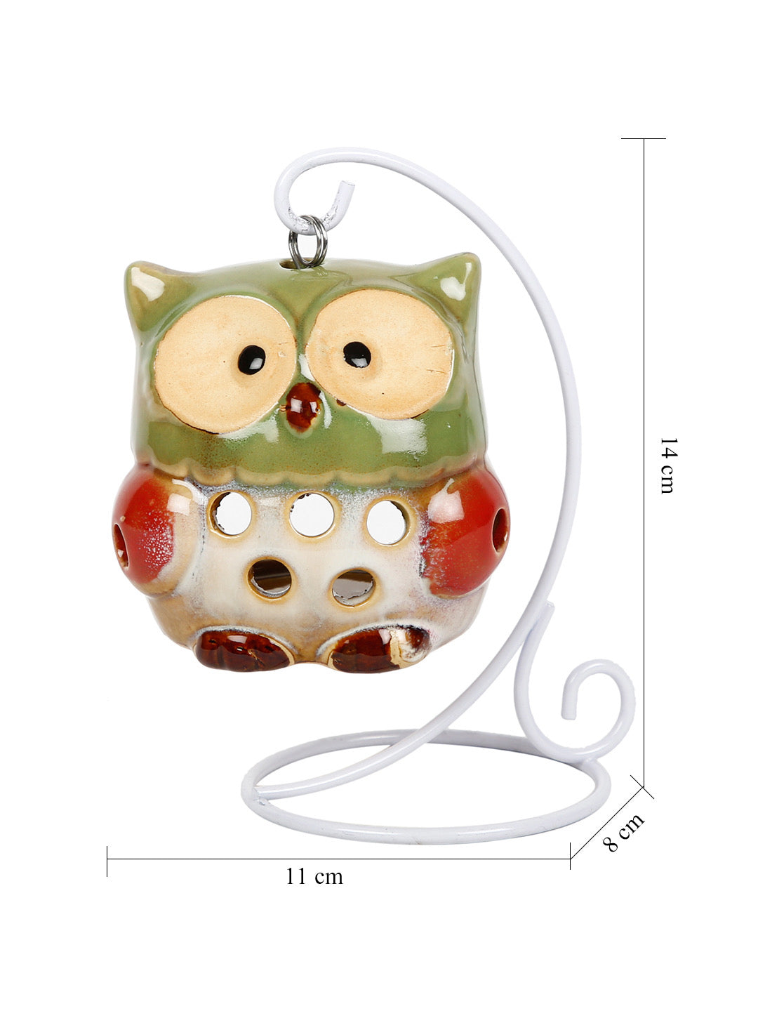 Chandelier Owl Tealight - Default Title (TLT21107)