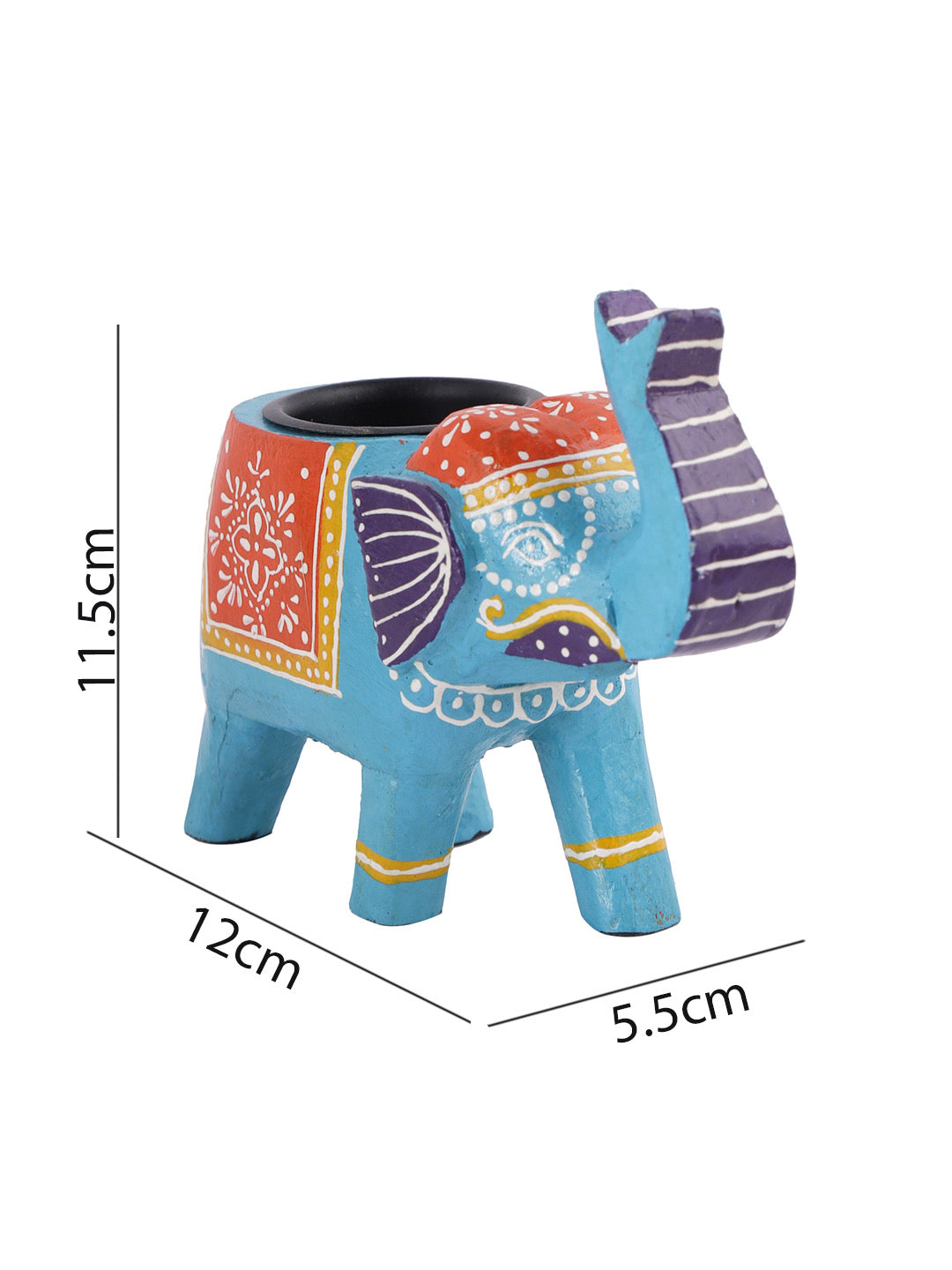 Elephant Shape Candle Holder - Default Title (TLTJM22144)