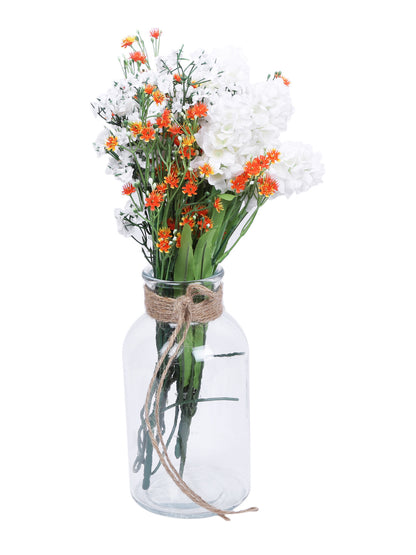 Crystal Clear Glass Vase - Default Title (VAS191018WH)