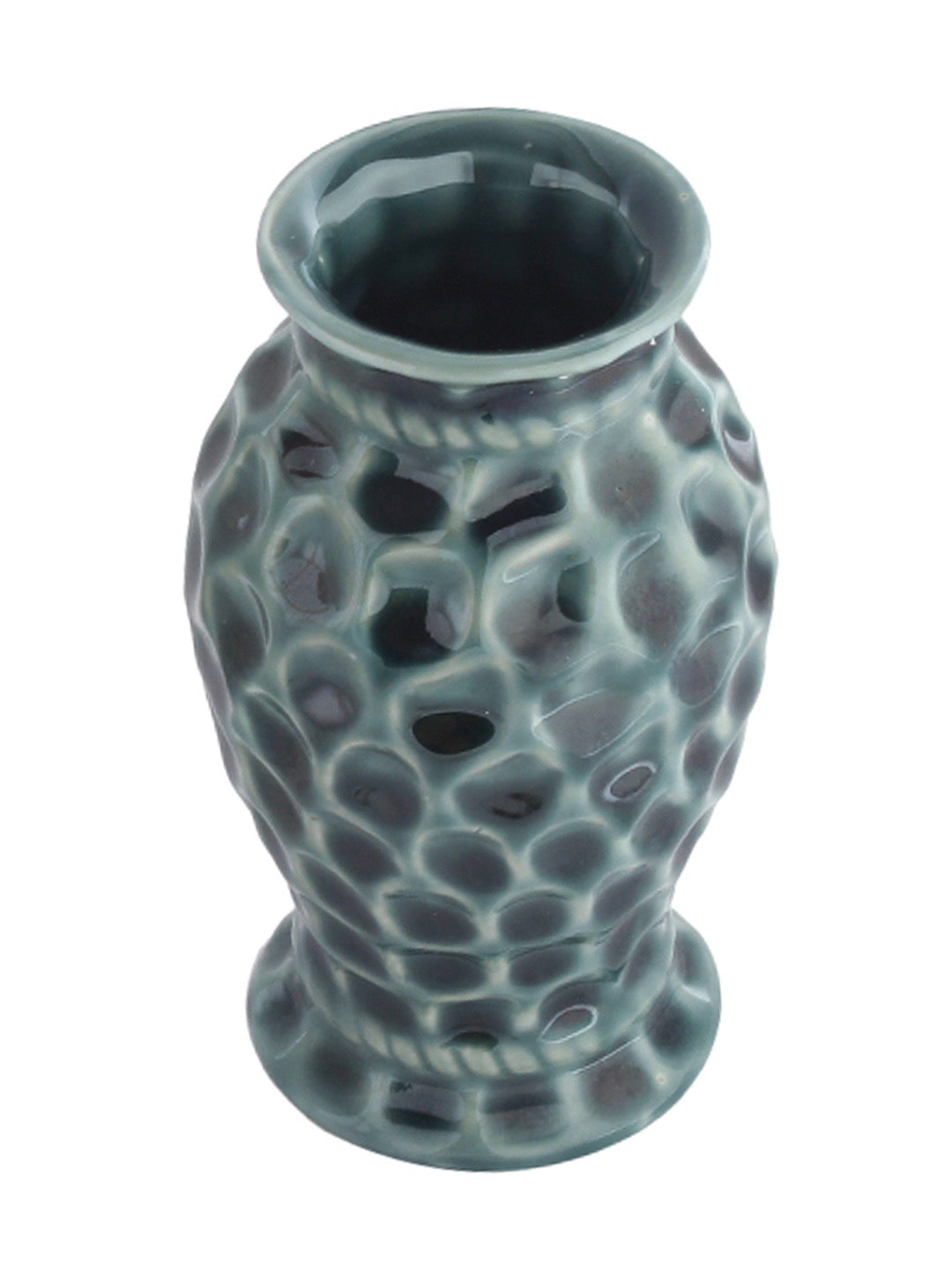 Abstract Finish Ceramic Vases - Default Title (VAS20254BL)