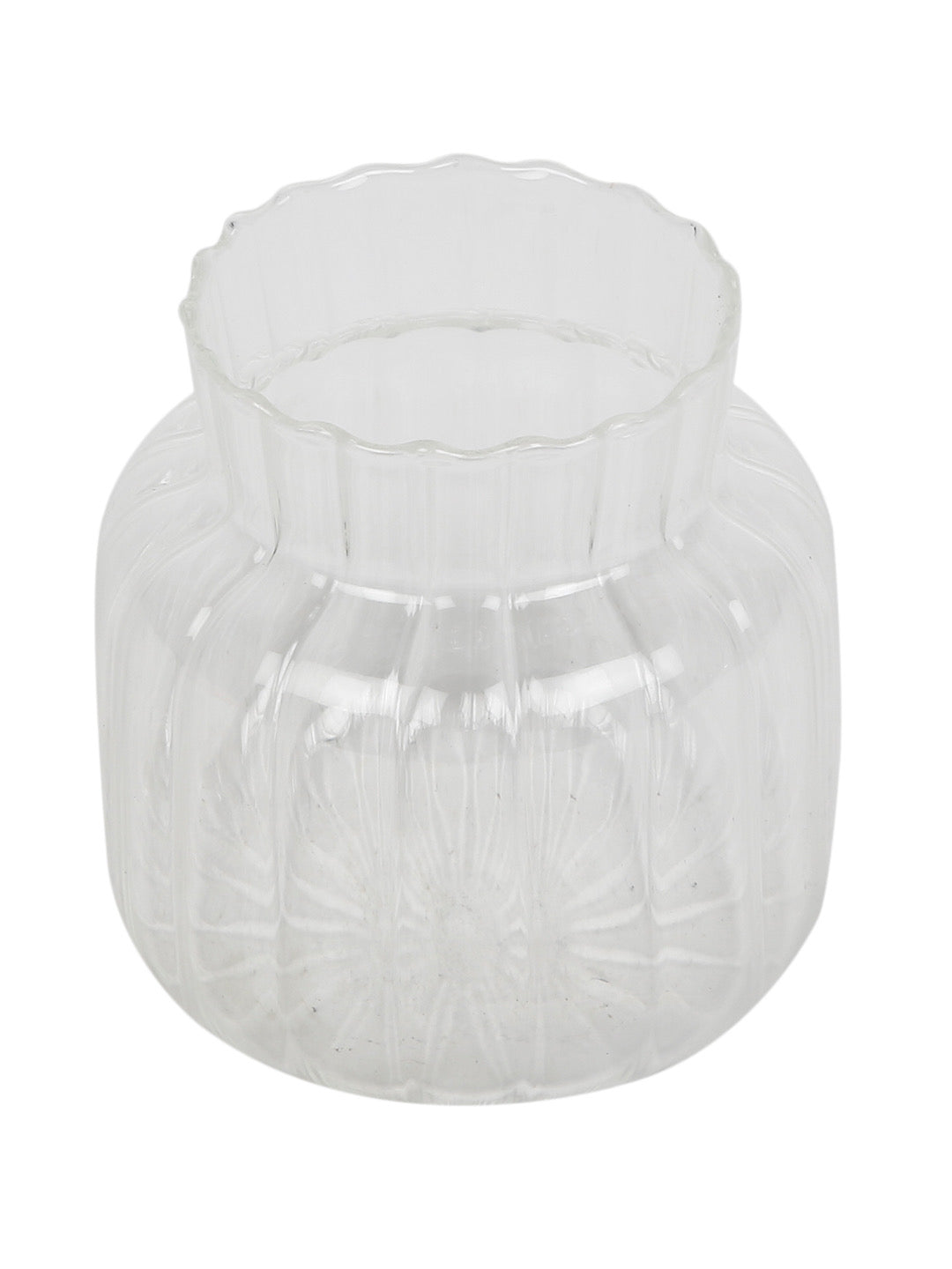 Transperant Glass Flower Bud Vase - Default Title (VAS21013)