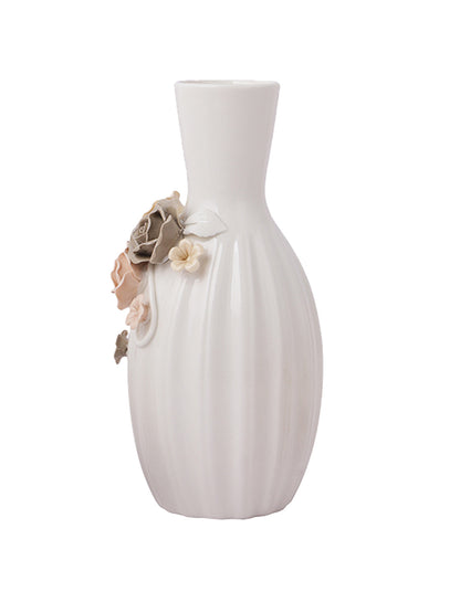 White Beautiful and Serene Vase - Default Title (VAS210353)