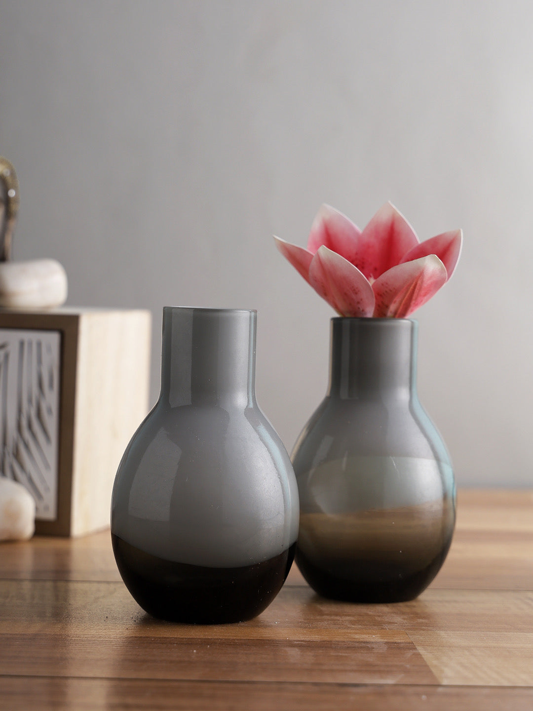 Glass Flower Bud Vase - Default Title (VAS220008_2)