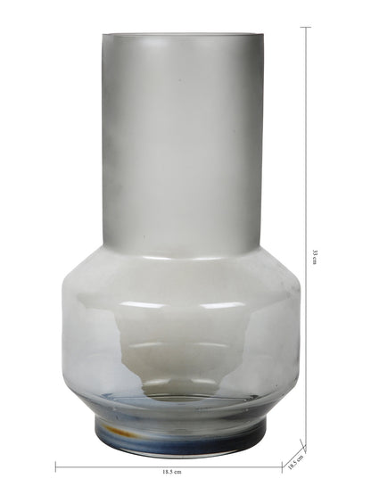 Black Glass Bud-Stem Vase - Default Title (VAS22021)