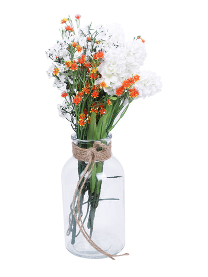 Crystal Clear Glass Vase - Default Title (VAS221018WH)