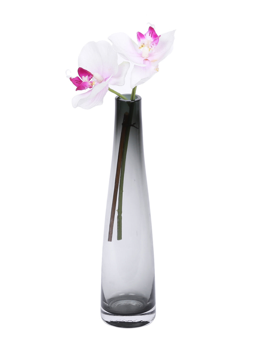 Grey Chic Glass Vase - Default Title (VAS2216GR)