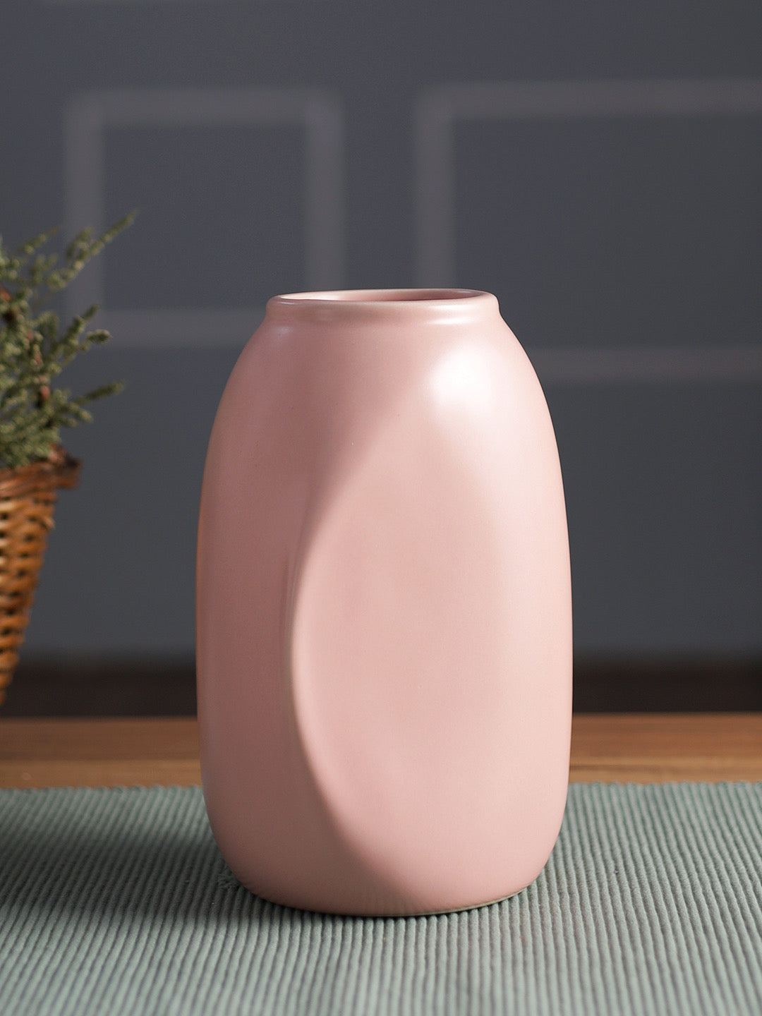 Solid Ceramic Vase - Default Title (VAS22386)