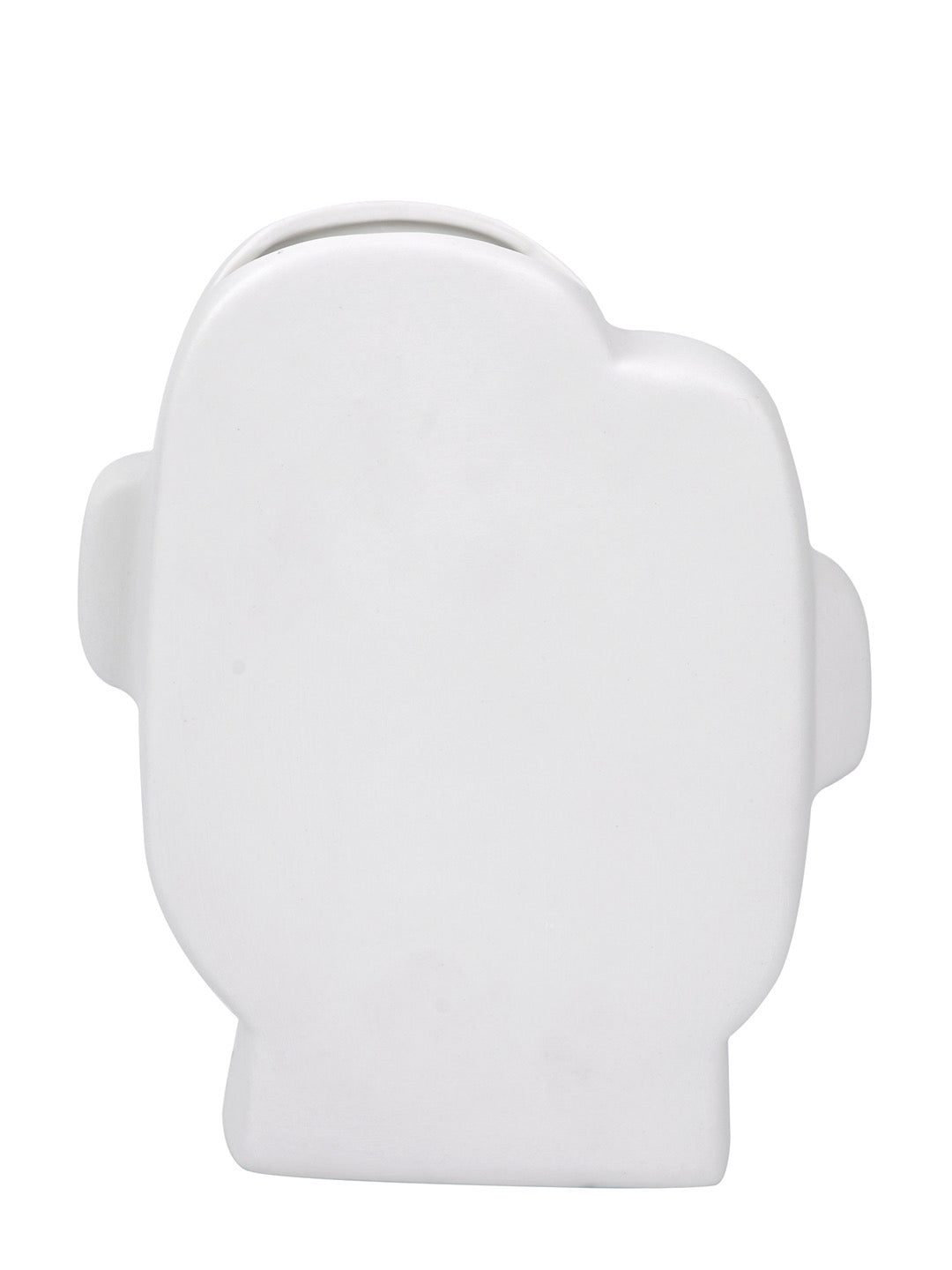 Face Like White Ceramic Vase - Default Title (VASC22481)