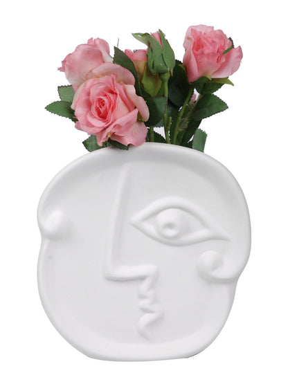 Side Facing Ceramic Vase - Default Title (VASC22483)